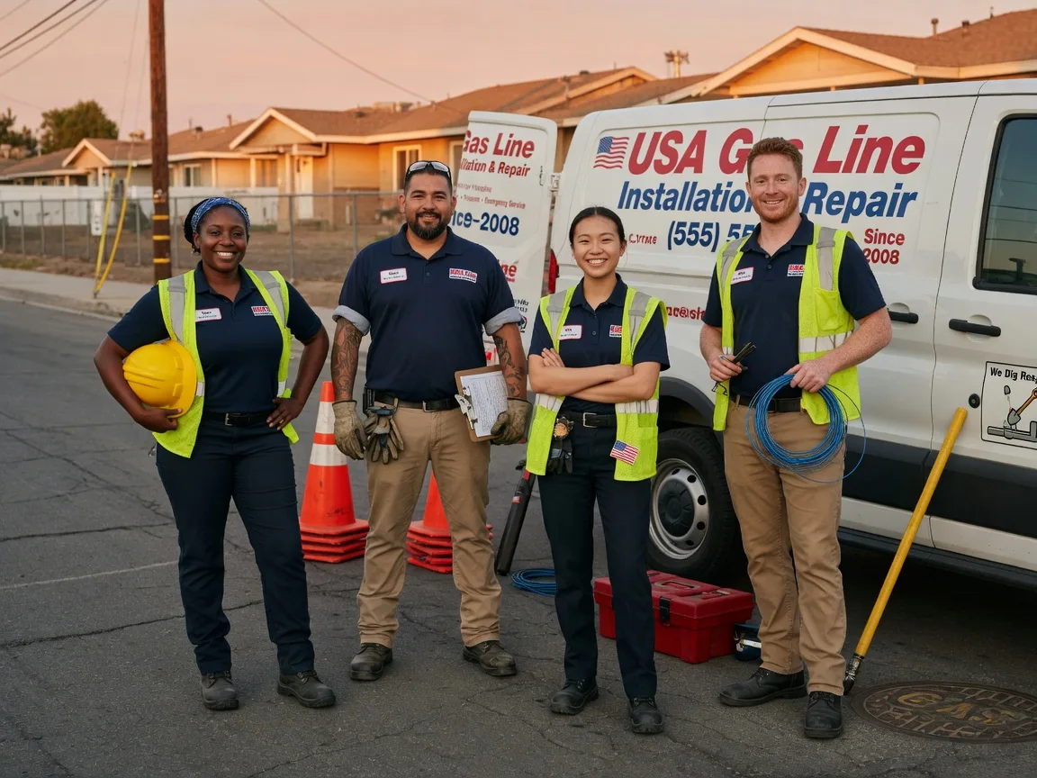 Gas Line Installation company in Warrens, WI